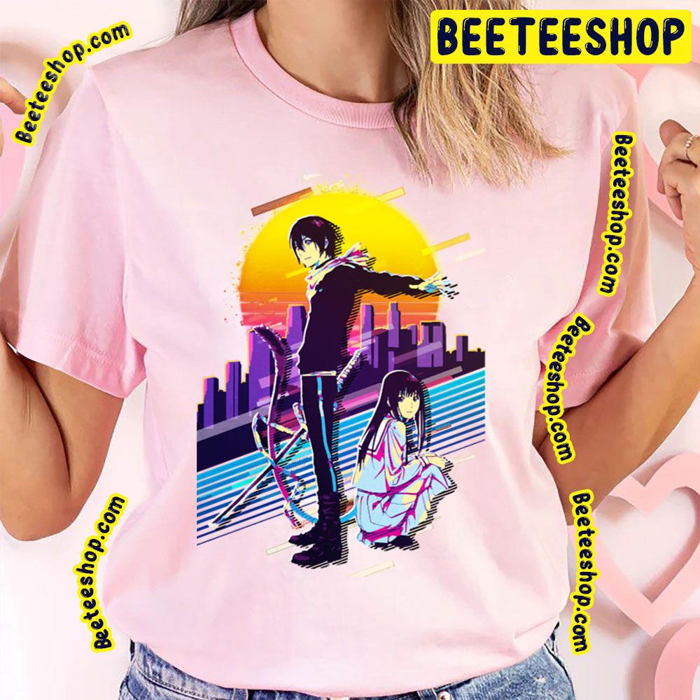 Noragami Yato And Hiyori Iki Trending Unisex T-Shirt Noragami Yato And Hiyori Iki Trending Unisex T-Shirt
