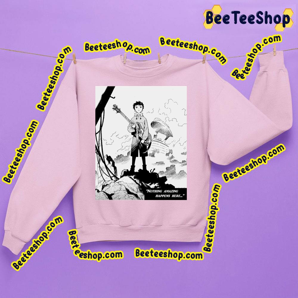 Nothing Amazing Happens Here Trending Unisex Sweatshirt Nothing Amazing Happens Here Trending Unisex Sweatshirt