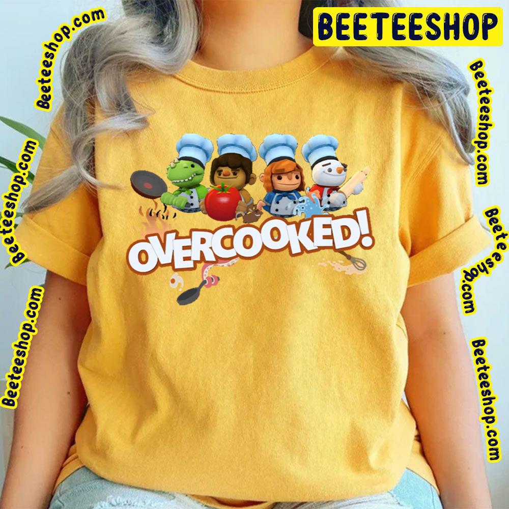 Overcooked Logo Video Game Trending Unisex T-Shirt Overcooked Logo Video Game Trending Unisex T-Shirt