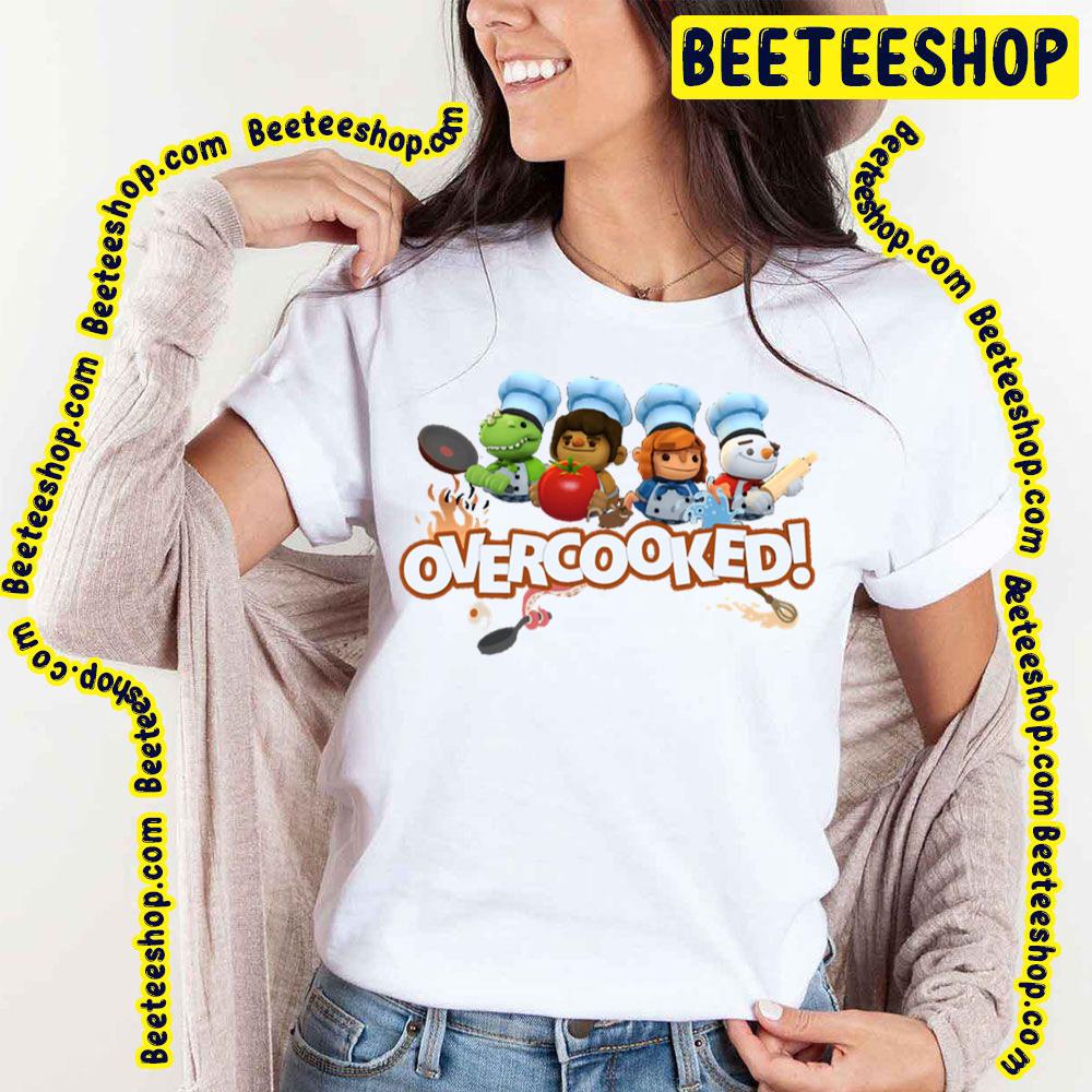 Overcooked Logo Video Game Trending Unisex T-Shirt Overcooked Logo Video Game Trending Unisex T-Shirt
