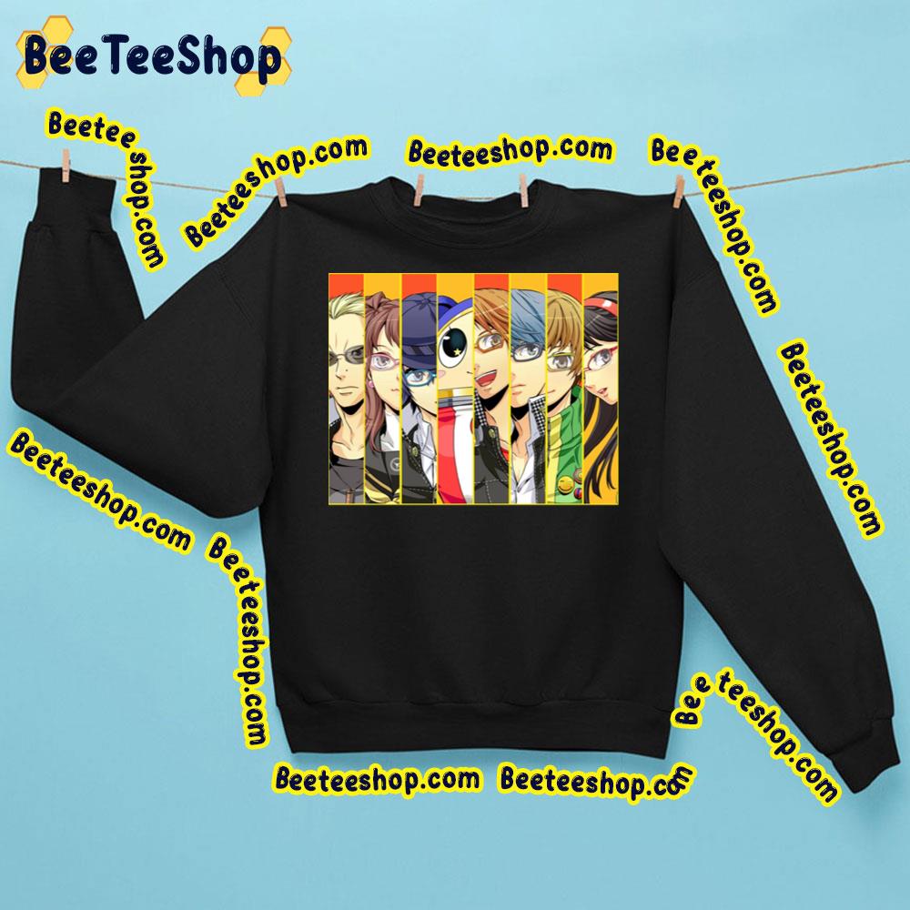 Persona 4 Golden Cast Portraits Trending Unisex Sweatshirt Persona 4 Golden Cast Portraits Trending Unisex Sweatshirt