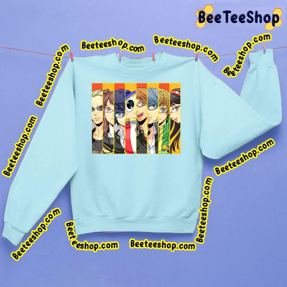 Persona 4 Golden Cast Portraits Trending Unisex Sweatshirt Persona 4 Golden Cast Portraits Trending Unisex Sweatshirt