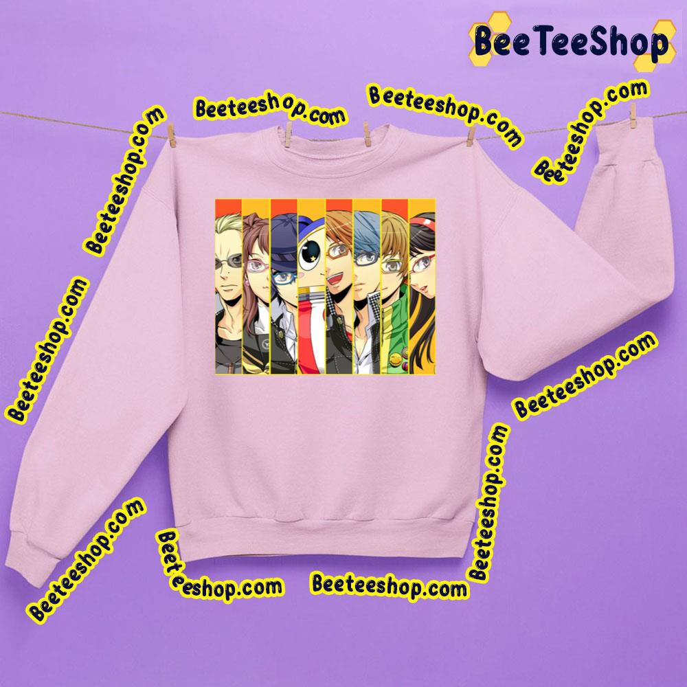 Persona 4 Golden Cast Portraits Trending Unisex Sweatshirt Persona 4 Golden Cast Portraits Trending Unisex Sweatshirt