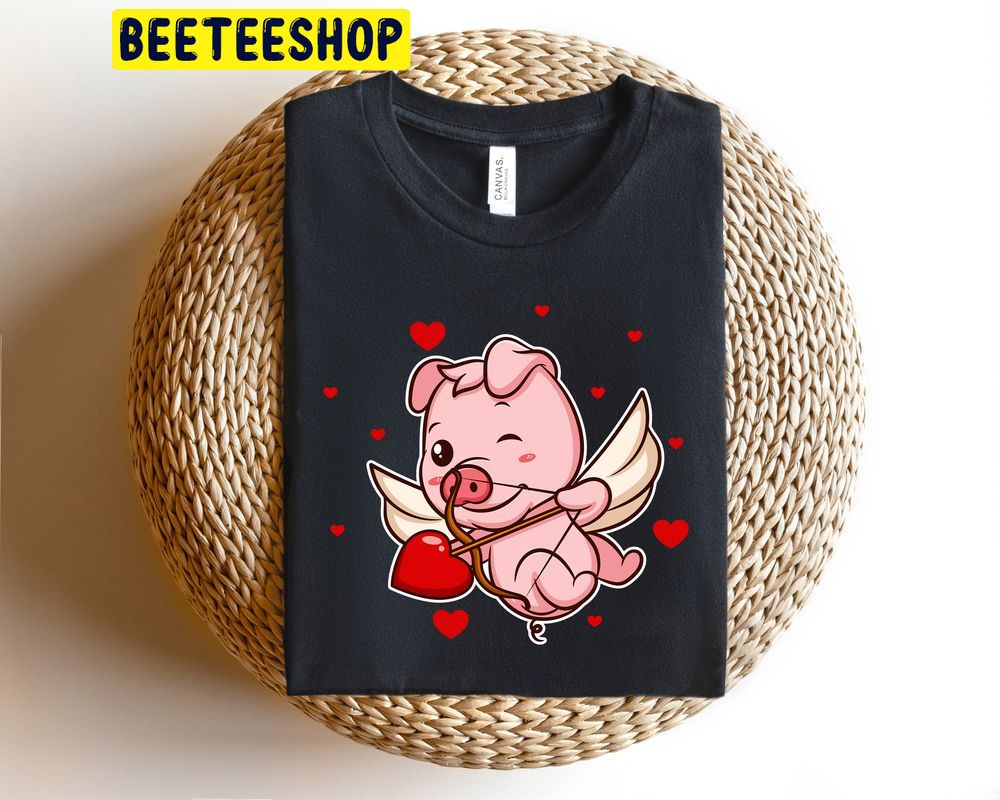 Pig Lover Cute Valentines Day Trending Unisex Shirt Pig Lover Cute Valentines Day Trending Unisex Shirt