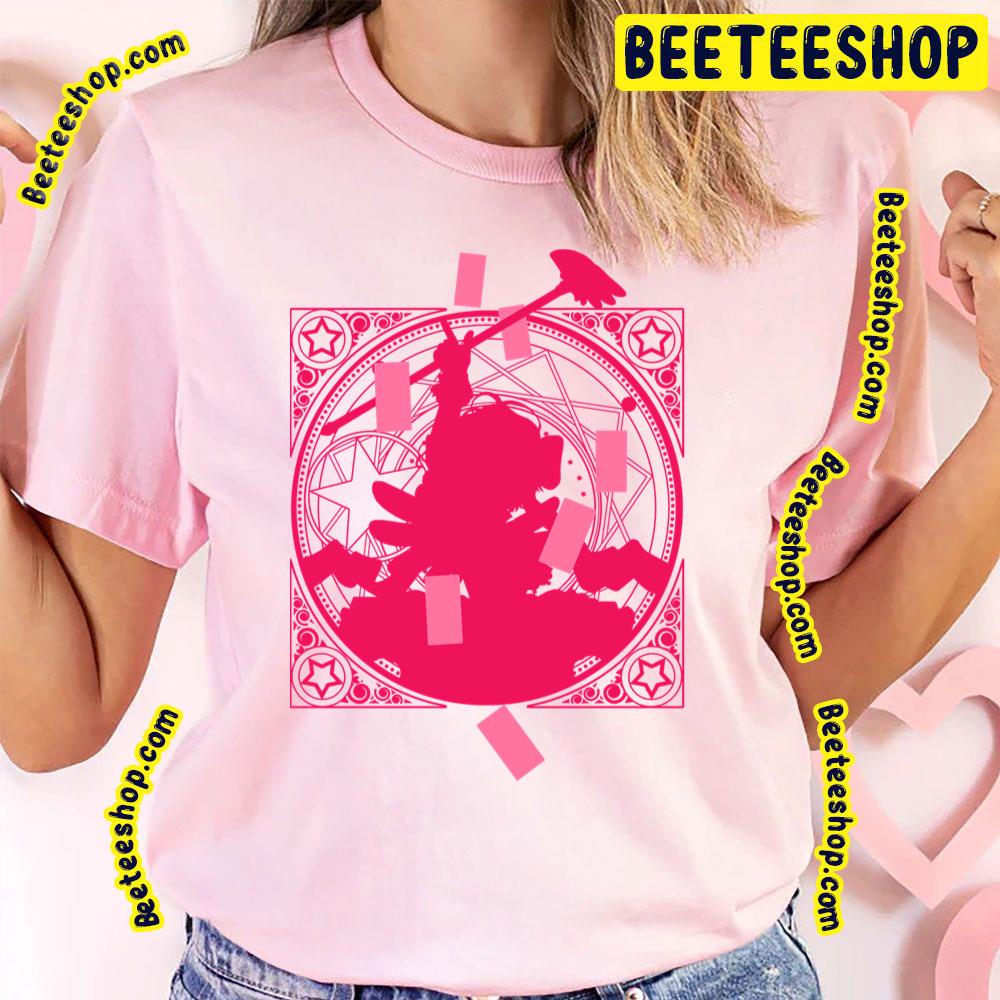 Pink Art Cardcaptor Sakura Fitted Trending Unisex T-Shirt Pink Art Cardcaptor Sakura Fitted Trending Unisex T-Shirt