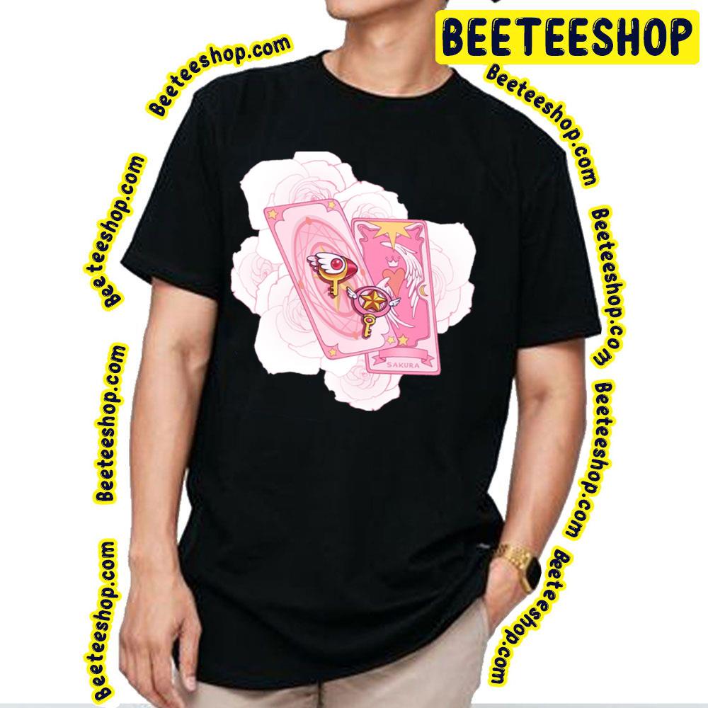 Pink Cardcaptor Sakura Card Trending Unisex T-Shirt Pink Cardcaptor Sakura Card Trending Unisex T-Shirt