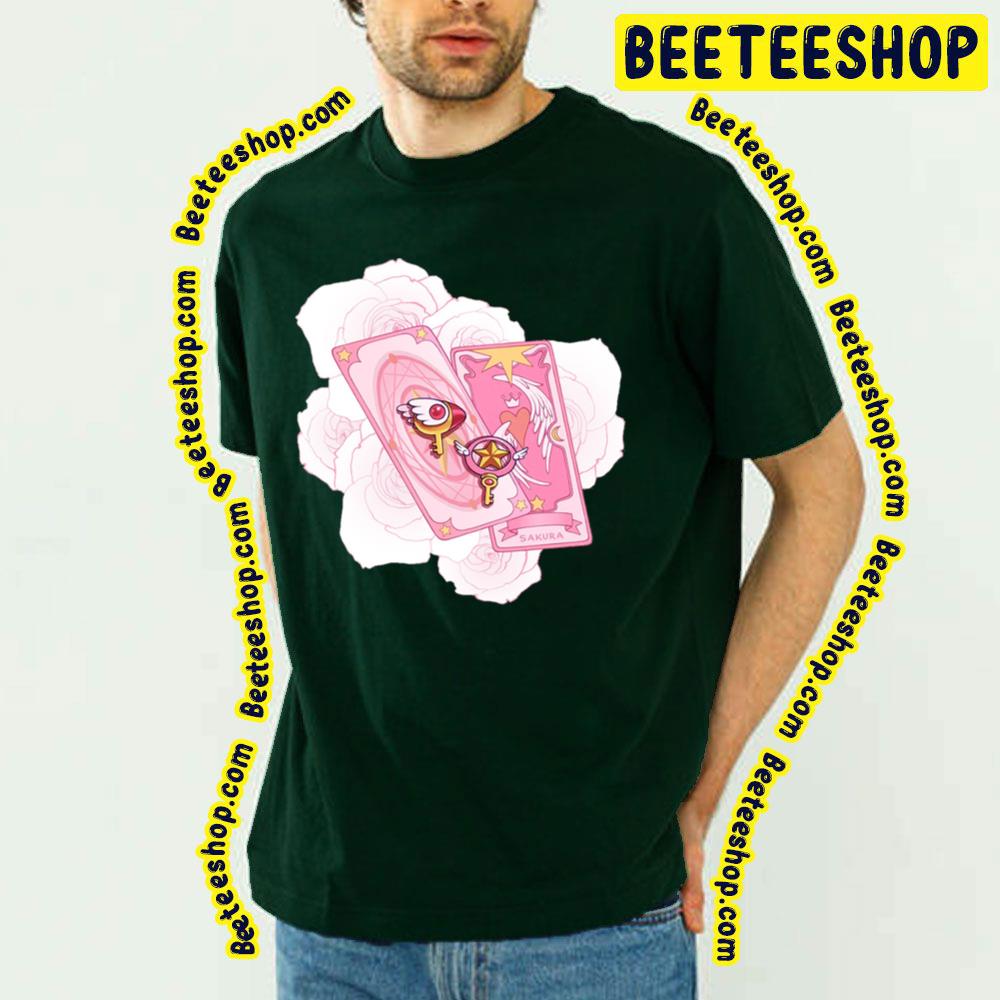 Pink Cardcaptor Sakura Card Trending Unisex T-Shirt Pink Cardcaptor Sakura Card Trending Unisex T-Shirt
