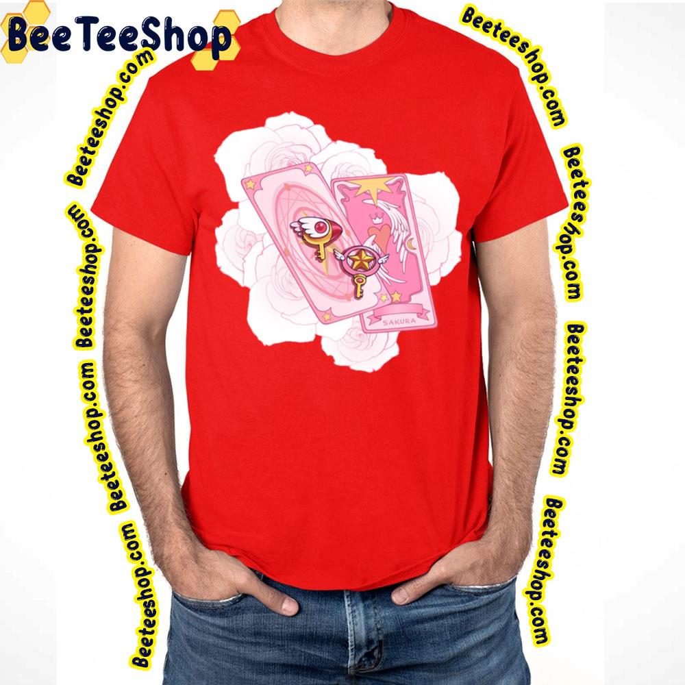 Pink Cardcaptor Sakura Card Trending Unisex T-Shirt Pink Cardcaptor Sakura Card Trending Unisex T-Shirt