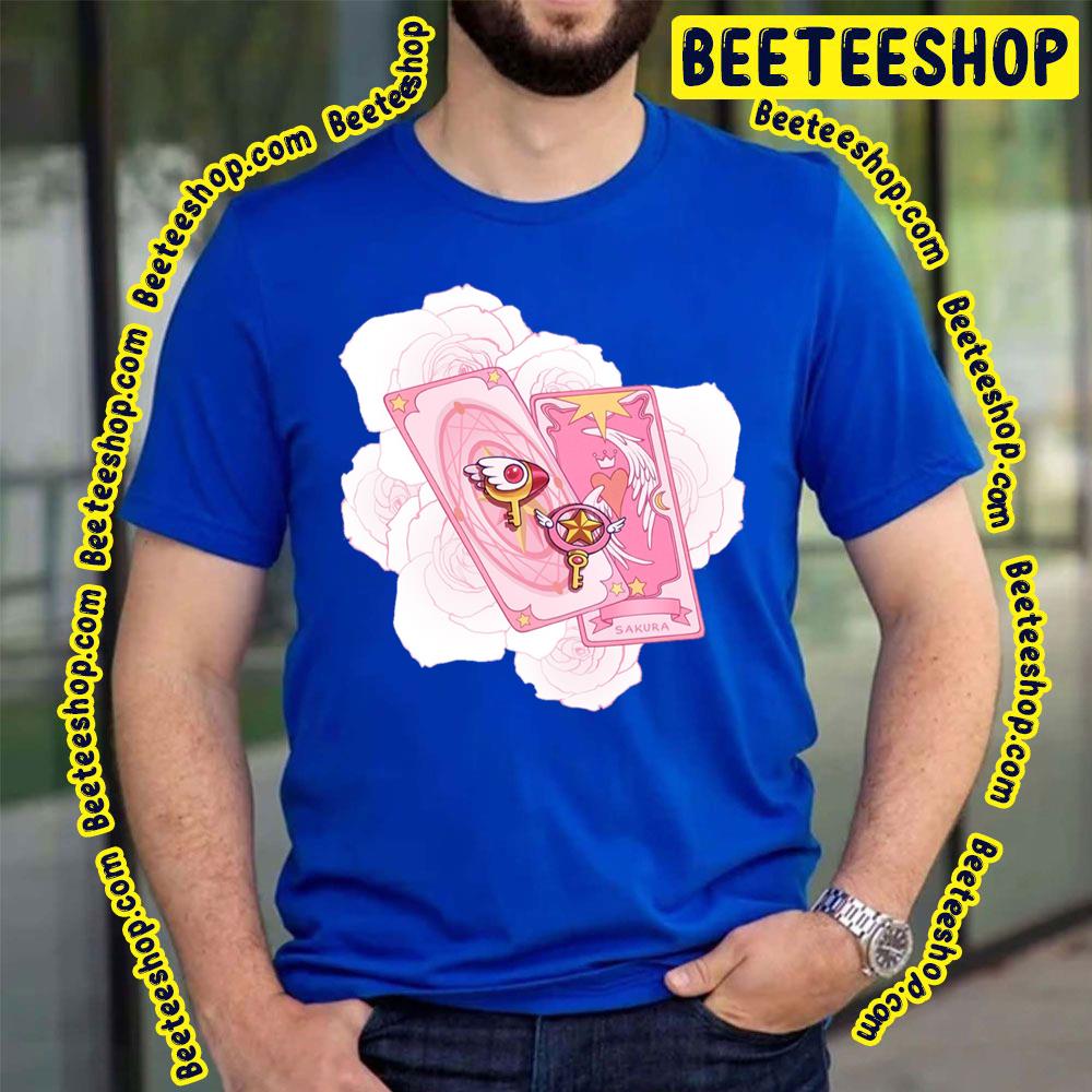 Pink Cardcaptor Sakura Card Trending Unisex T-Shirt Pink Cardcaptor Sakura Card Trending Unisex T-Shirt