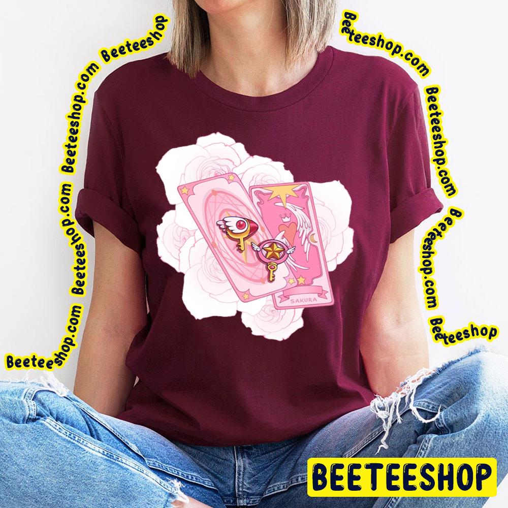 Pink Cardcaptor Sakura Card Trending Unisex T-Shirt Pink Cardcaptor Sakura Card Trending Unisex T-Shirt