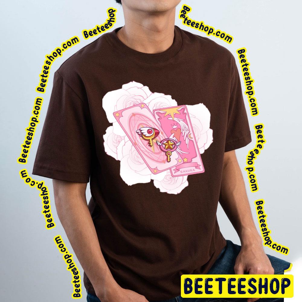 Pink Cardcaptor Sakura Card Trending Unisex T-Shirt Pink Cardcaptor Sakura Card Trending Unisex T-Shirt