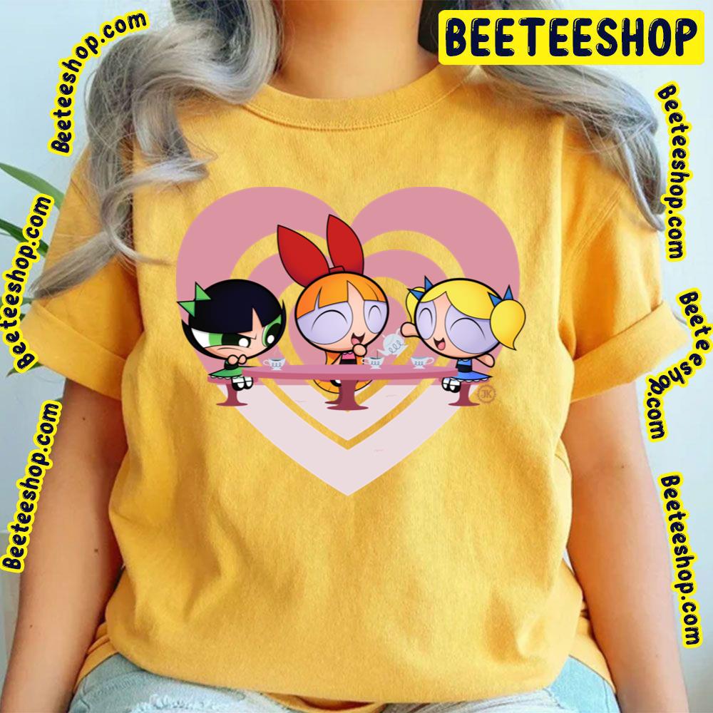 Pink Heart The Powerpuff Girls Trending Unisex T-Shirt Pink Heart The Powerpuff Girls Trending Unisex T-Shirt
