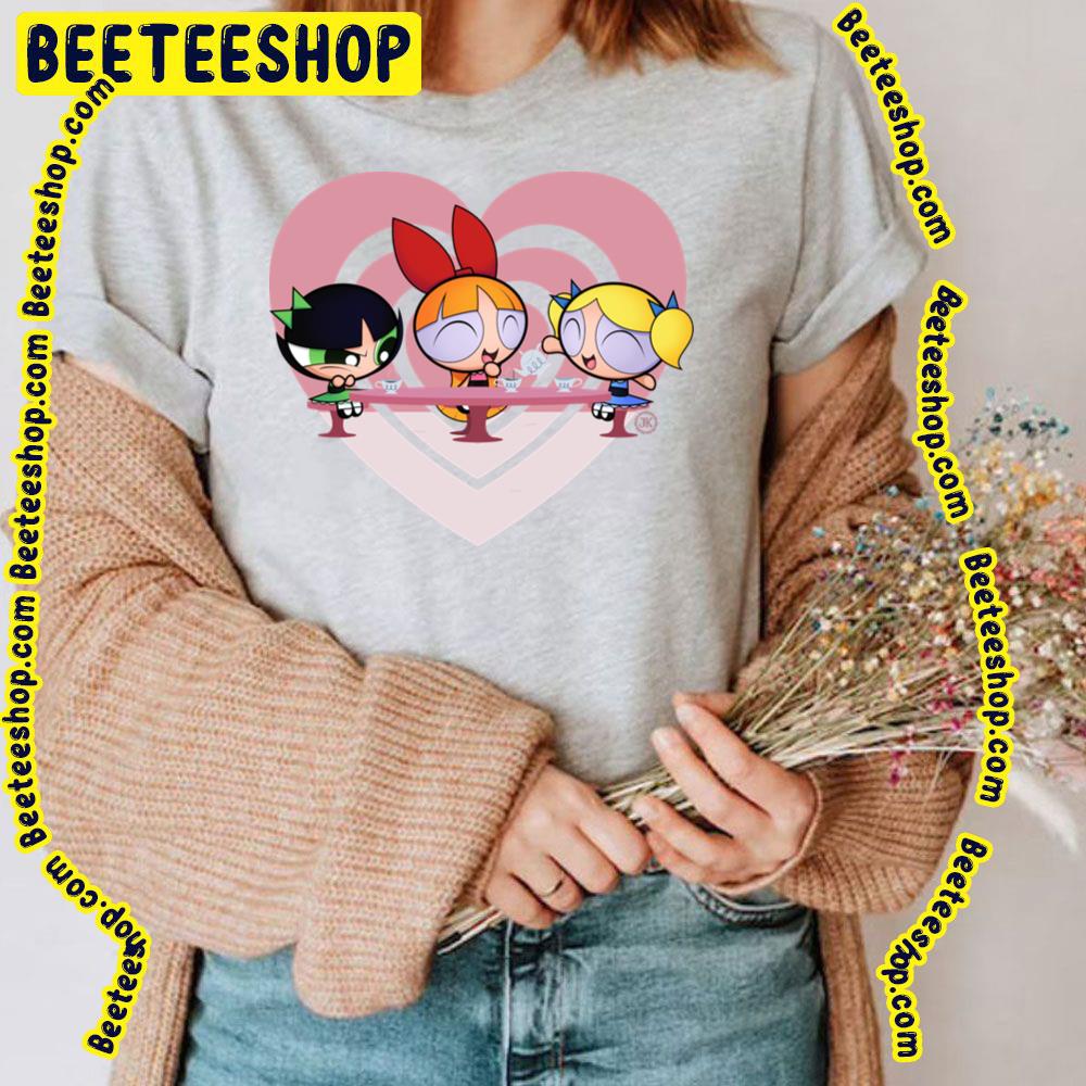Pink Heart The Powerpuff Girls Trending Unisex T-Shirt Pink Heart The Powerpuff Girls Trending Unisex T-Shirt
