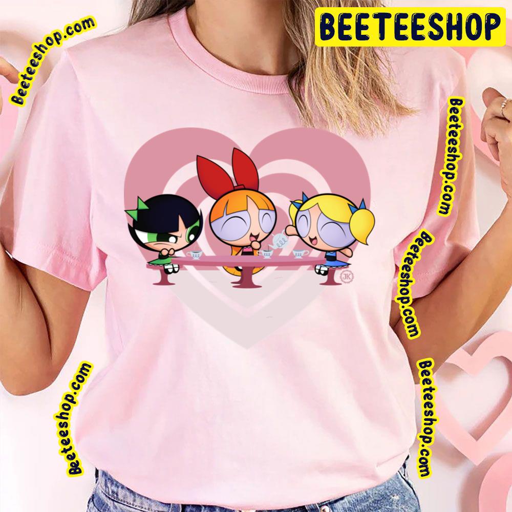 Pink Heart The Powerpuff Girls Trending Unisex T-Shirt Pink Heart The Powerpuff Girls Trending Unisex T-Shirt