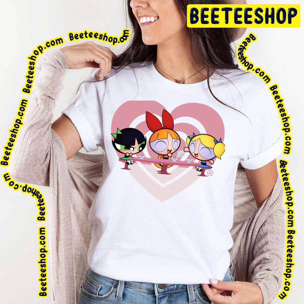 Pink Heart The Powerpuff Girls Trending Unisex T-Shirt Pink Heart The Powerpuff Girls Trending Unisex T-Shirt