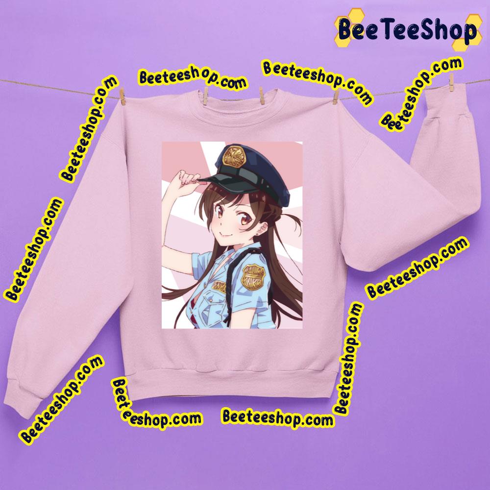 Police Girl Mizuhara Chizuru Rent A Girlfriend Trending Unisex Sweatshirt Police Girl Mizuhara Chizuru Rent A Girlfriend Trending Unisex Sweatshirt