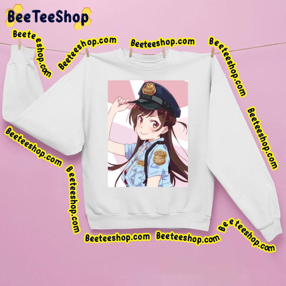 Police Girl Mizuhara Chizuru Rent A Girlfriend Trending Unisex Sweatshirt Police Girl Mizuhara Chizuru Rent A Girlfriend Trending Unisex Sweatshirt