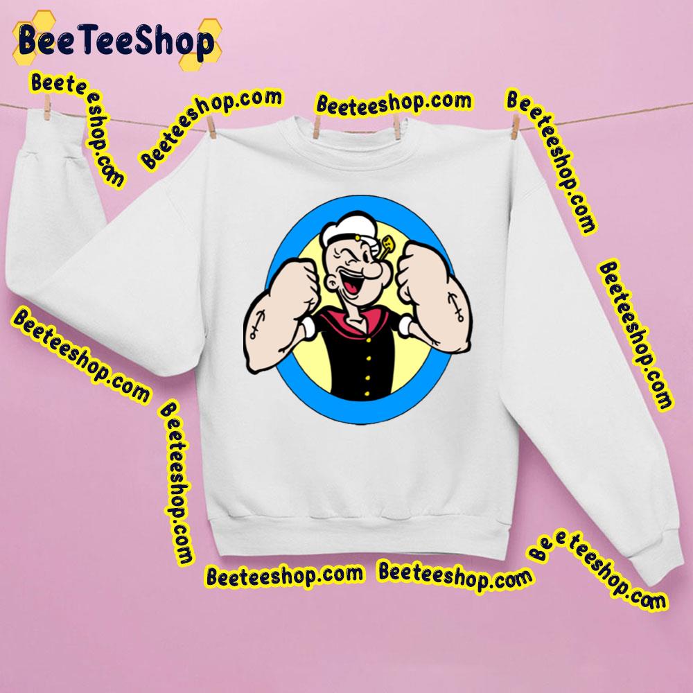 Popeye The Sailor Man Logo Trending Unisex Sweatshirt Popeye The Sailor Man Logo Trending Unisex Sweatshirt
