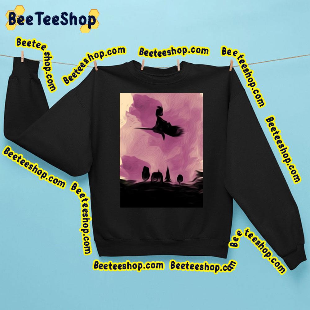 Purple Art Kiki's Delivery Service Trending Unisex Sweatshirt Purple Art Kiki's Delivery Service Trending Unisex Sweatshirt