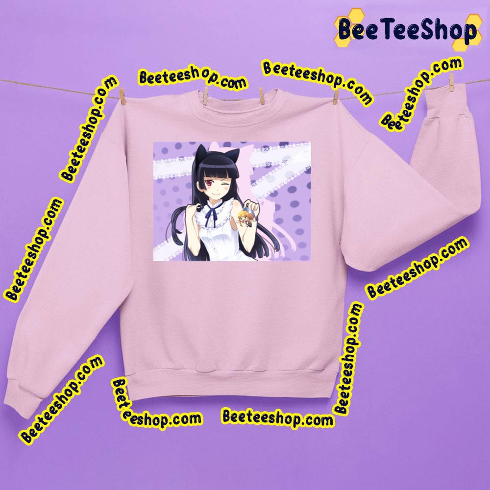 Purple Art Kuroneko Oreimo Trending Unisex Sweatshirt Purple Art Kuroneko Oreimo Trending Unisex Sweatshirt