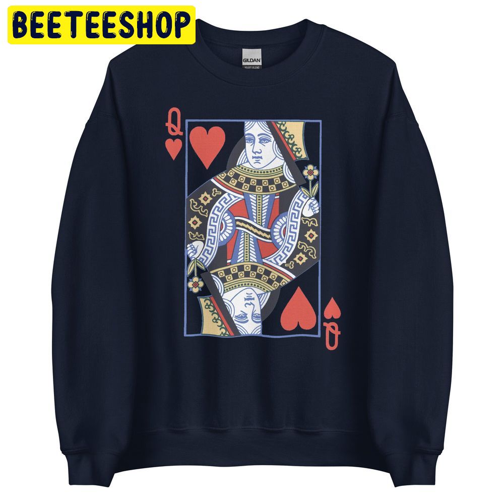 Queen Of Hearts Valentines Day Trending Unisex Shirt Queen Of Hearts Valentines Day Trending Unisex Shirt