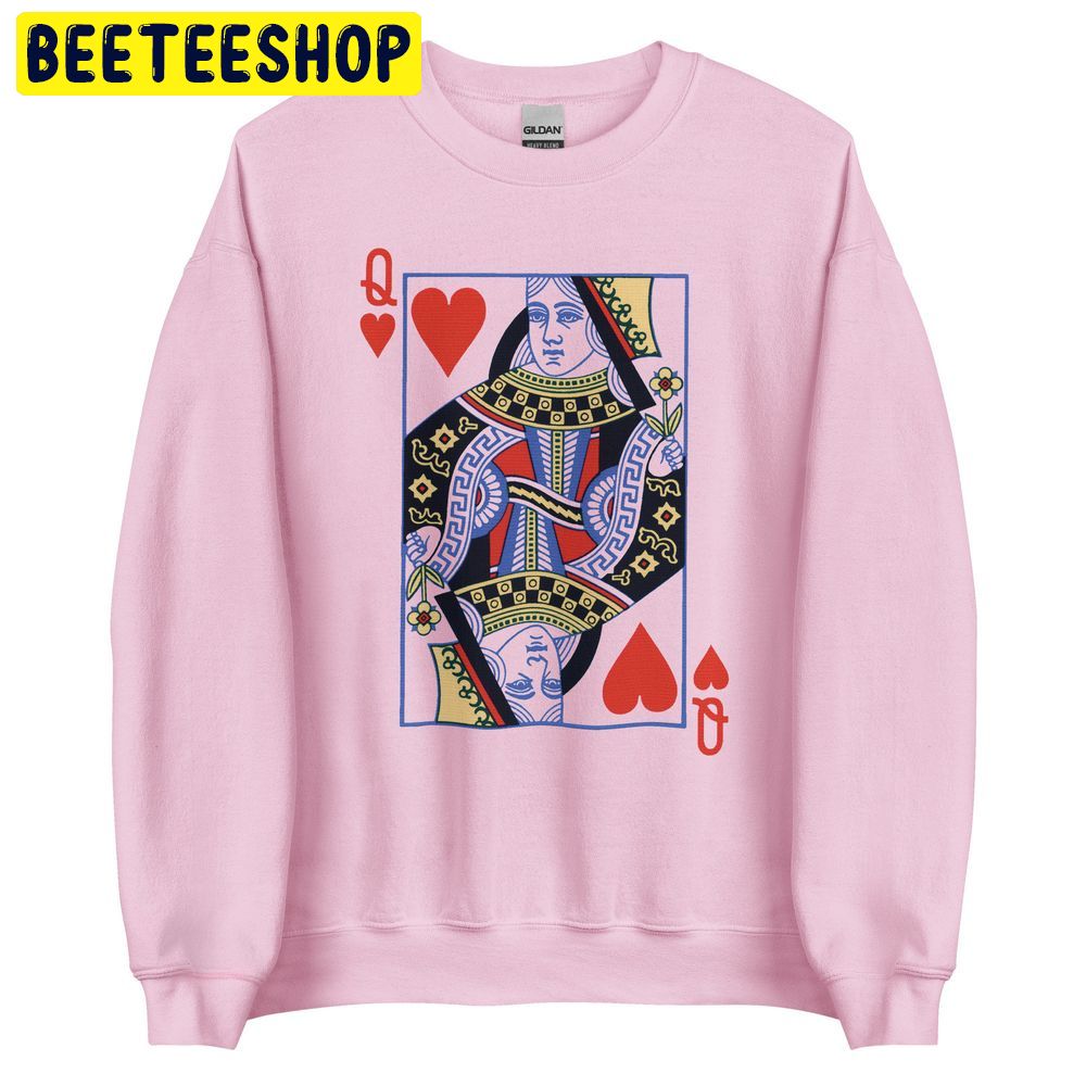 Queen Of Hearts Valentines Day Trending Unisex Shirt Queen Of Hearts Valentines Day Trending Unisex Shirt