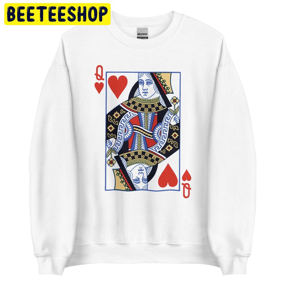 Queen Of Hearts Valentines Day Trending Unisex Shirt Queen Of Hearts Valentines Day Trending Unisex Shirt