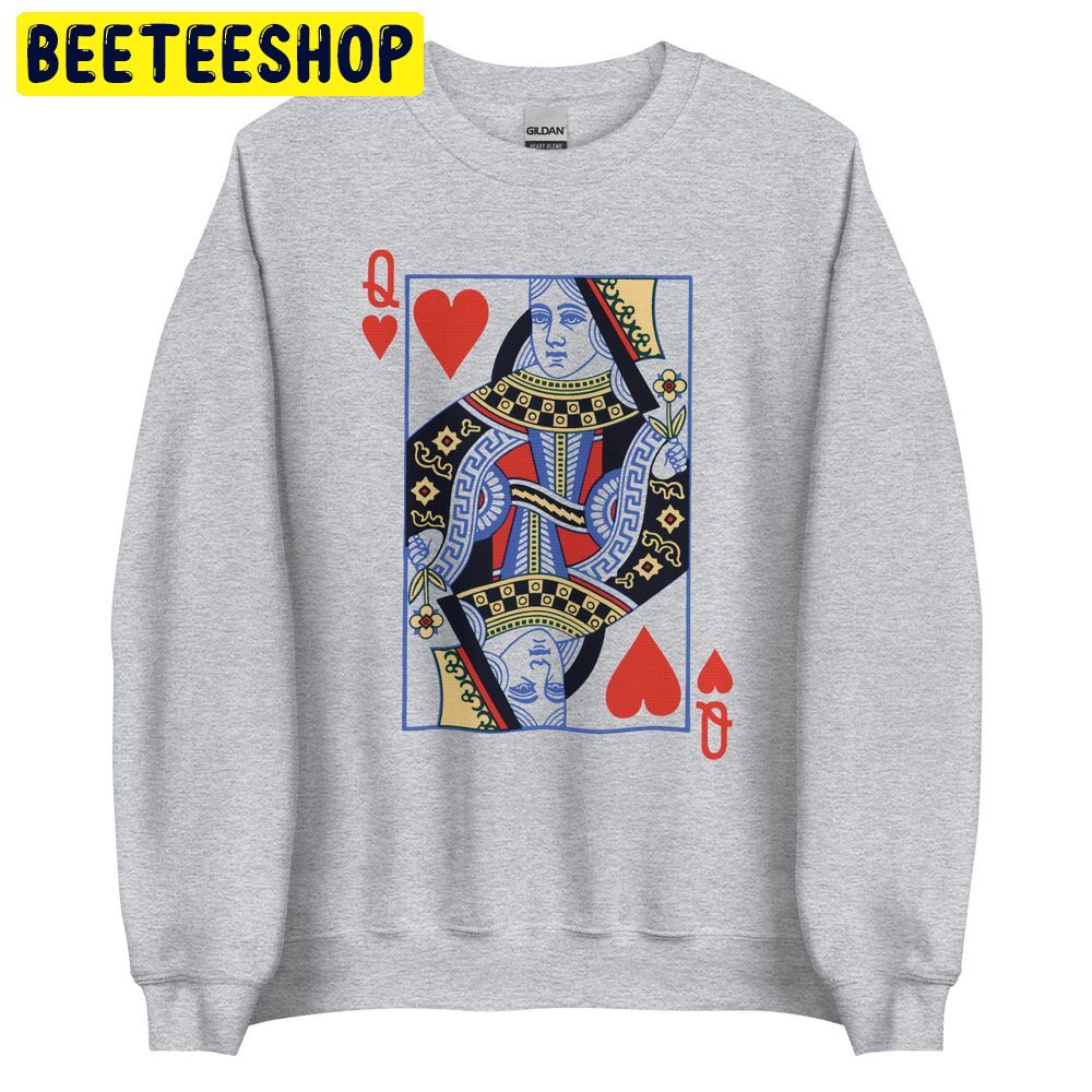 Queen Of Hearts Valentines Day Trending Unisex Shirt Queen Of Hearts Valentines Day Trending Unisex Shirt