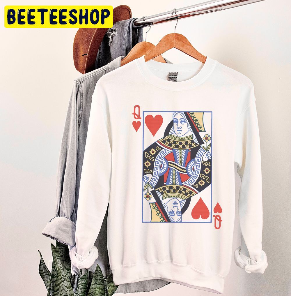 Queen Of Hearts Valentines Day Trending Unisex Shirt Queen Of Hearts Valentines Day Trending Unisex Shirt