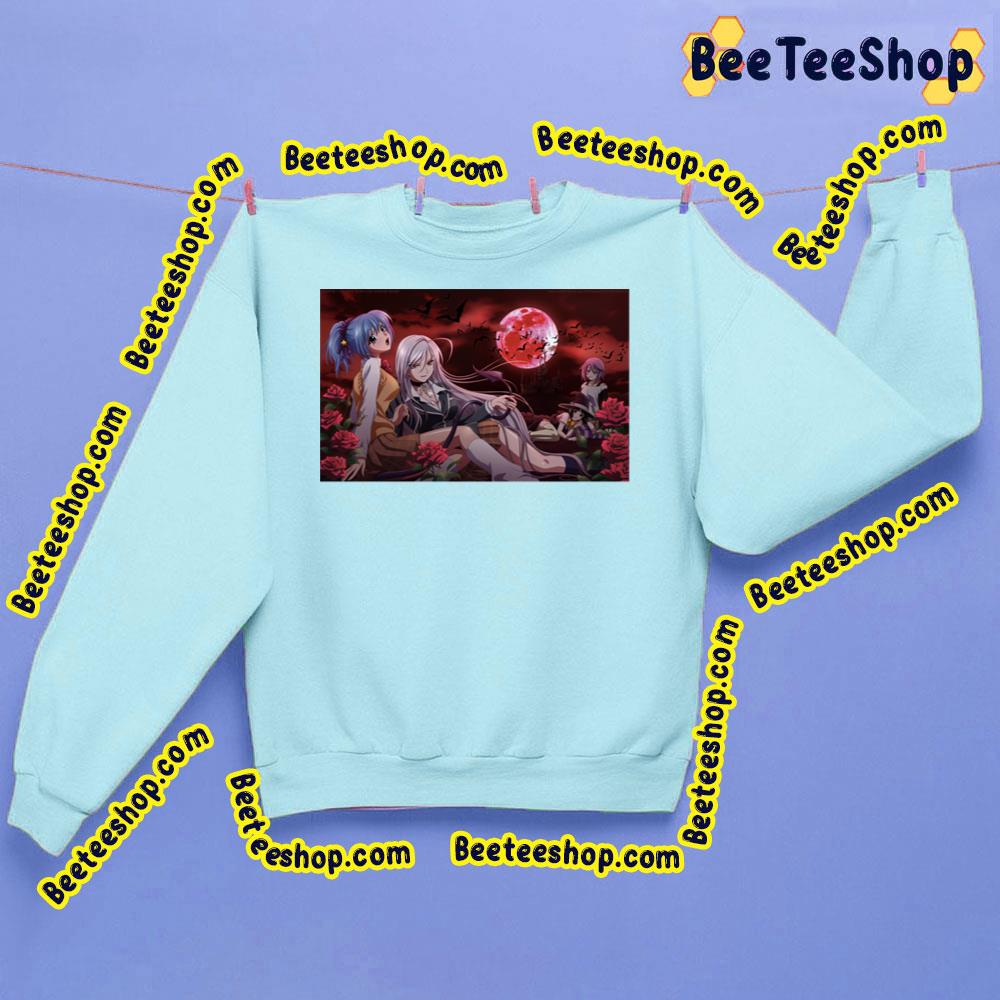 Red Moon Rosario Vampire Trending Unisex Sweatshirt Red Moon Rosario Vampire Trending Unisex Sweatshirt