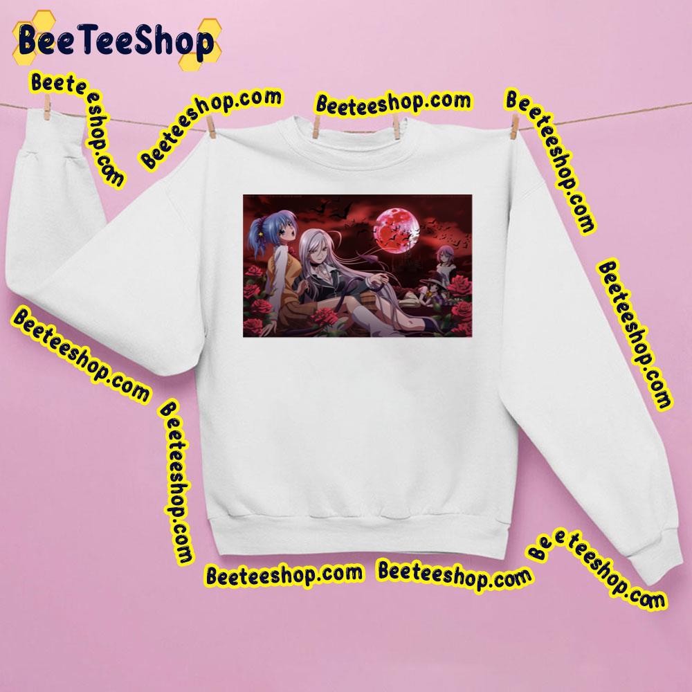 Red Moon Rosario Vampire Trending Unisex Sweatshirt Red Moon Rosario Vampire Trending Unisex Sweatshirt