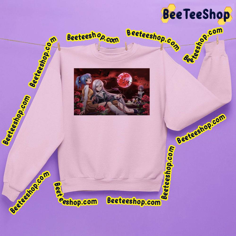 Red Moon Rosario Vampire Trending Unisex Sweatshirt Red Moon Rosario Vampire Trending Unisex Sweatshirt