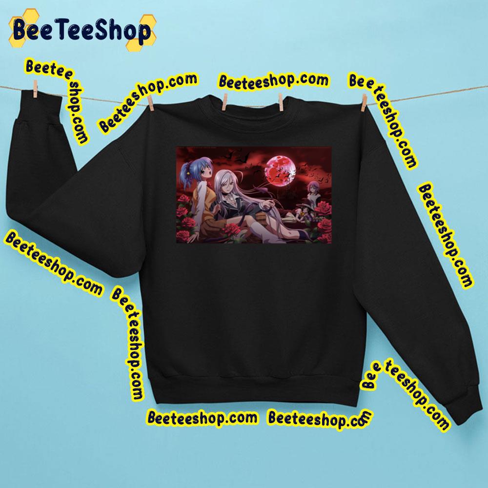 Red Moon Rosario Vampire Trending Unisex Sweatshirt Red Moon Rosario Vampire Trending Unisex Sweatshirt