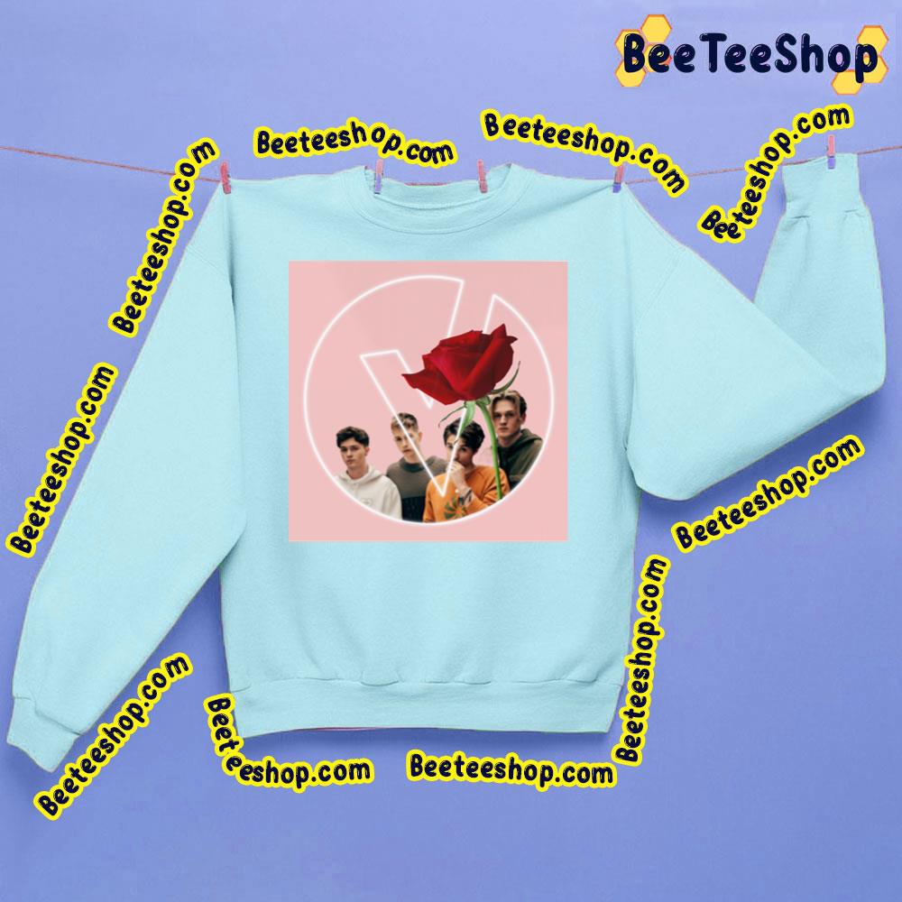 Red Rose The Vamps Trending Unisex Sweatshirt Red Rose The Vamps Trending Unisex Sweatshirt