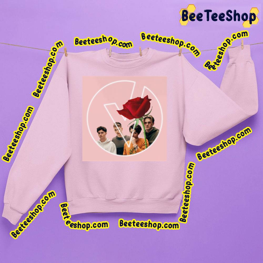Red Rose The Vamps Trending Unisex Sweatshirt Red Rose The Vamps Trending Unisex Sweatshirt