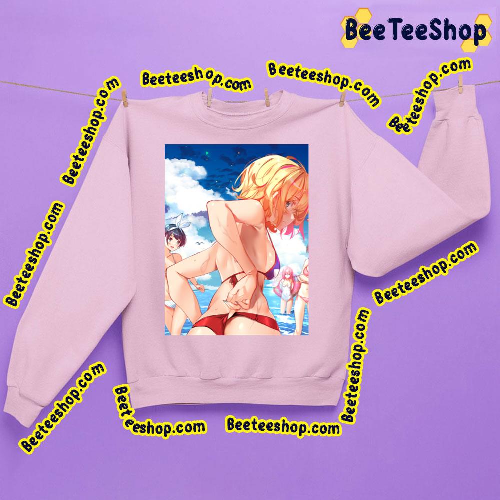 Red Swimwear Rent A Girlfriend Trending Unisex Sweatshirt Red Swimwear Rent A Girlfriend Trending Unisex Sweatshirt
