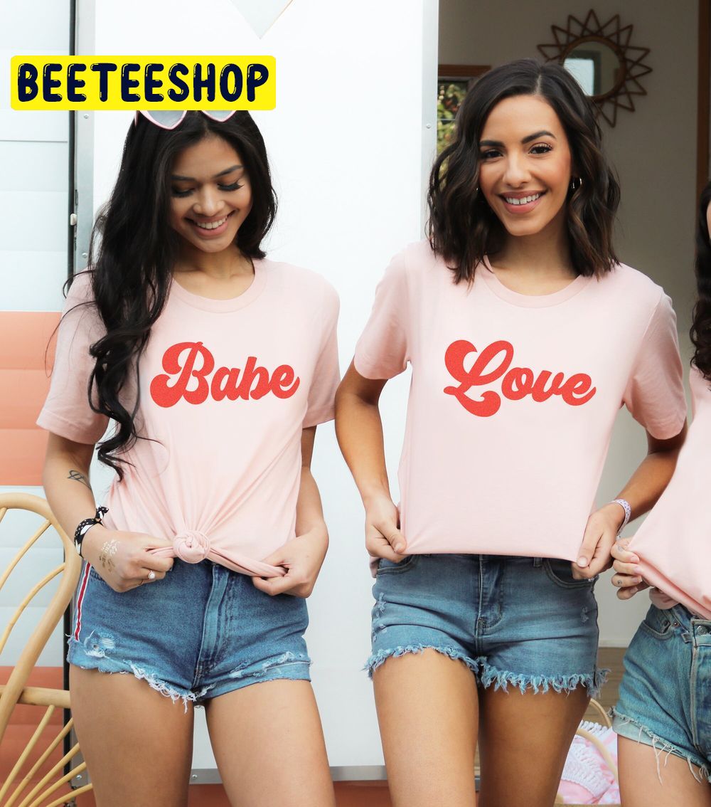 Retro Love Valentine's Day Trending Unisex Shirt Retro Love Valentine's Day Trending Unisex Shirt