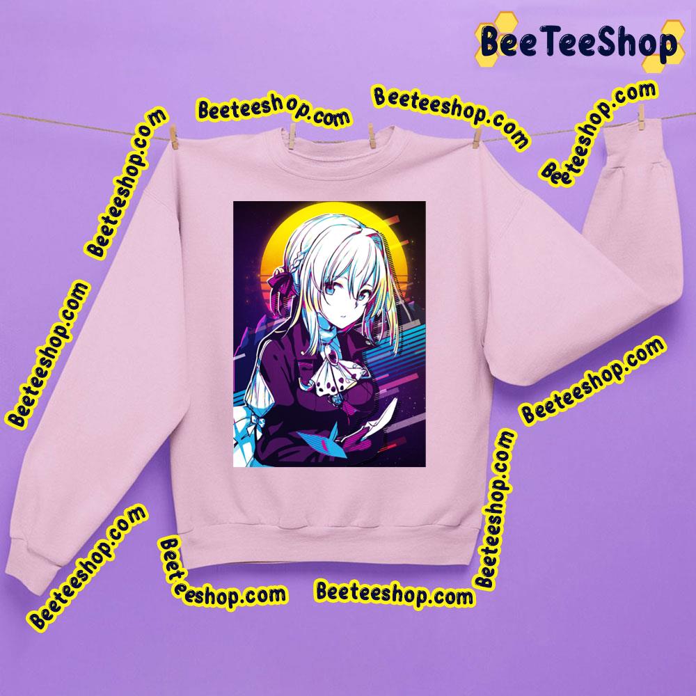Retro Violet Evergarden Trending Unisex Sweatshirt Retro Violet Evergarden Trending Unisex Sweatshirt