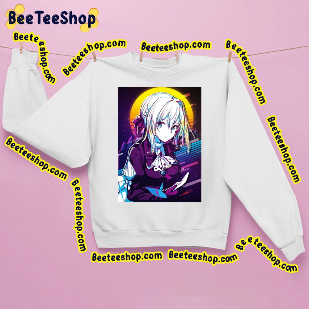 Retro Violet Evergarden Trending Unisex Sweatshirt Retro Violet Evergarden Trending Unisex Sweatshirt