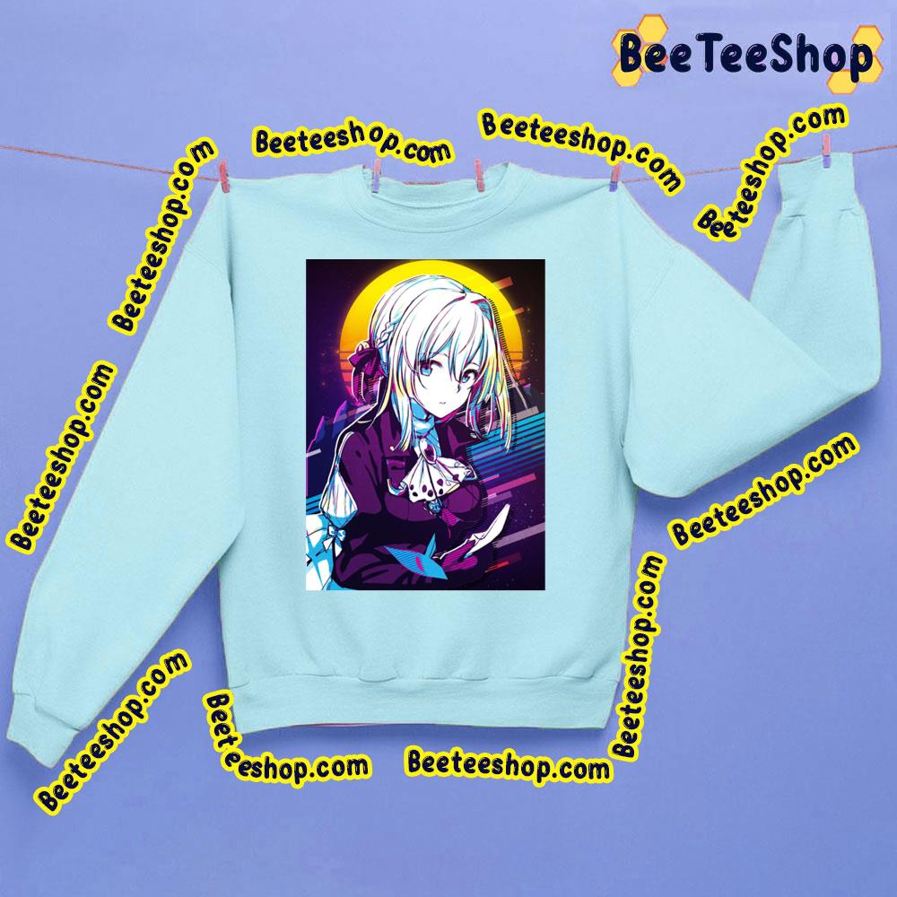 Retro Violet Evergarden Trending Unisex Sweatshirt Retro Violet Evergarden Trending Unisex Sweatshirt