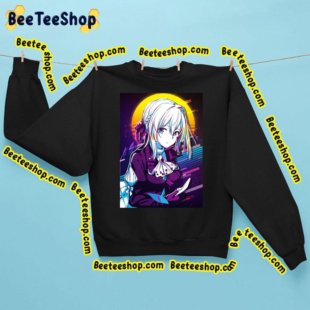 Retro Violet Evergarden Trending Unisex Sweatshirt Retro Violet Evergarden Trending Unisex Sweatshirt
