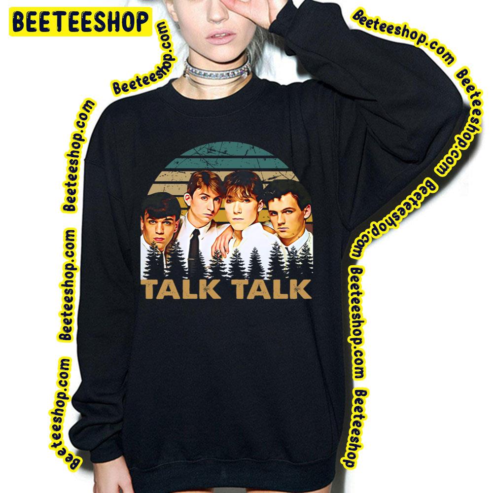 Rock Art Talk Talk Members Trending Unisex Sweatshirt Rock Art Talk Talk Members Trending Unisex Sweatshirt