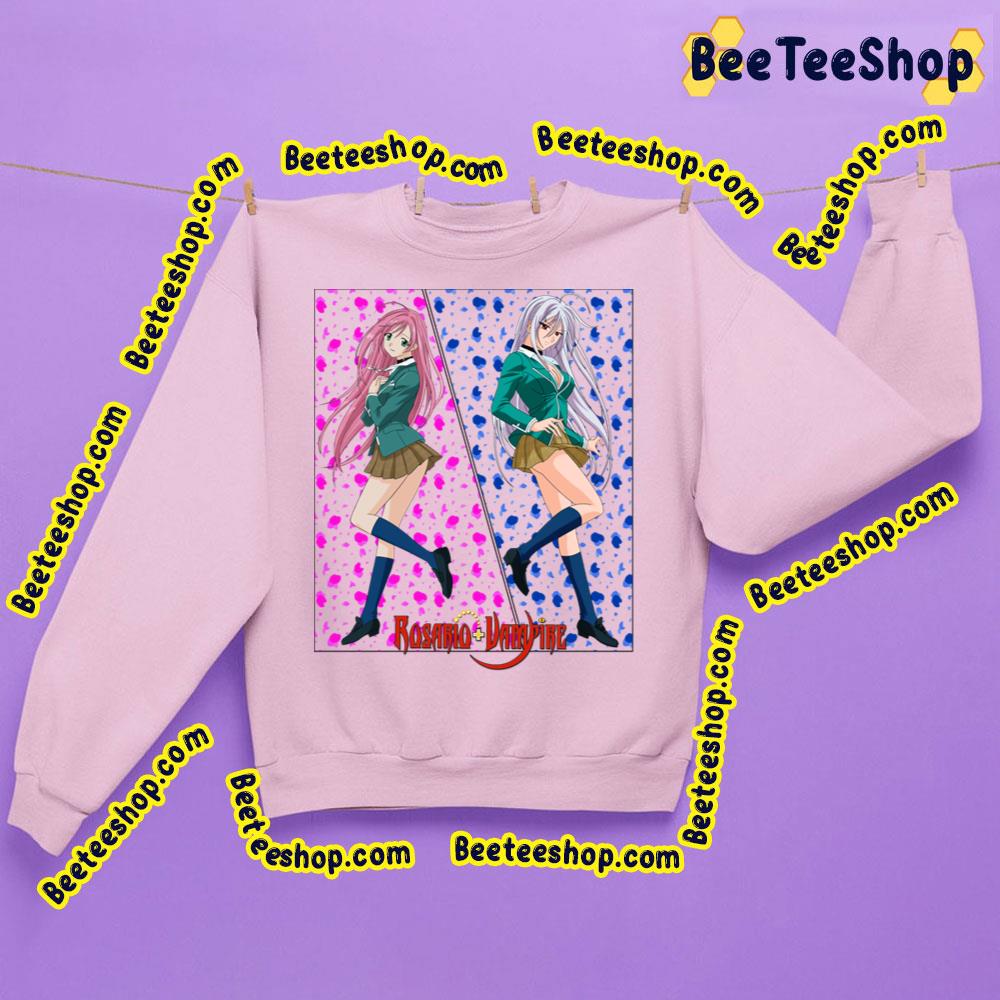 Rosario Vampire Moka Akashiya Trending Unisex Sweatshirt Rosario Vampire Moka Akashiya Trending Unisex Sweatshirt