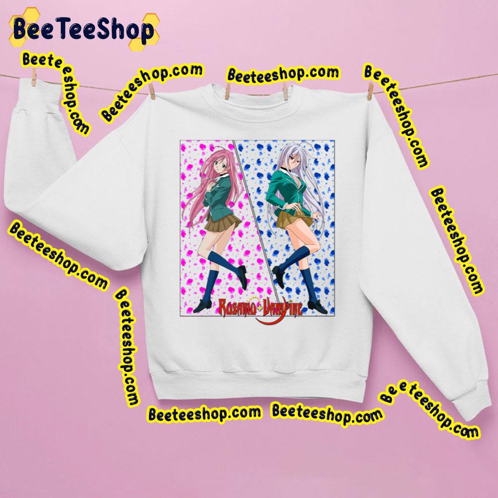 Rosario Vampire Moka Akashiya Trending Unisex Sweatshirt Rosario Vampire Moka Akashiya Trending Unisex Sweatshirt