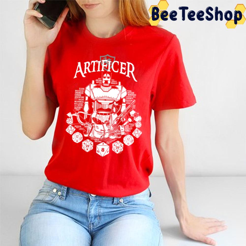 Rpg Class Series Artificer White Version Trending Unisex T-Shirt Rpg Class Series Artificer White Version Trending Unisex T-Shirt