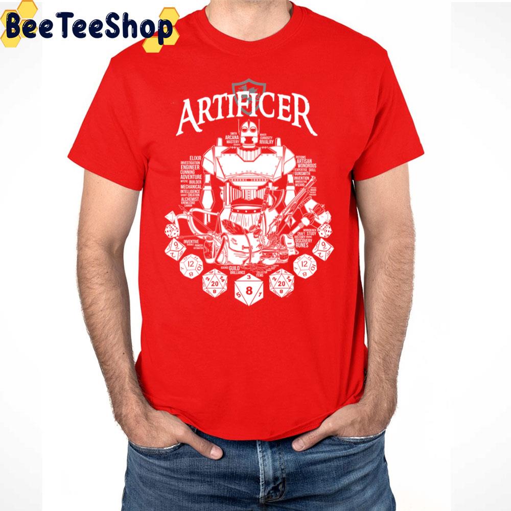 Rpg Class Series Artificer White Version Trending Unisex T-Shirt Rpg Class Series Artificer White Version Trending Unisex T-Shirt