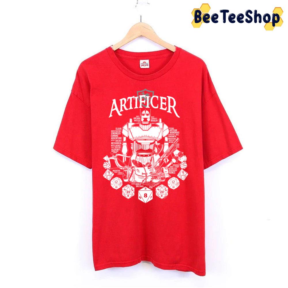 Rpg Class Series Artificer White Version Trending Unisex T-Shirt Rpg Class Series Artificer White Version Trending Unisex T-Shirt