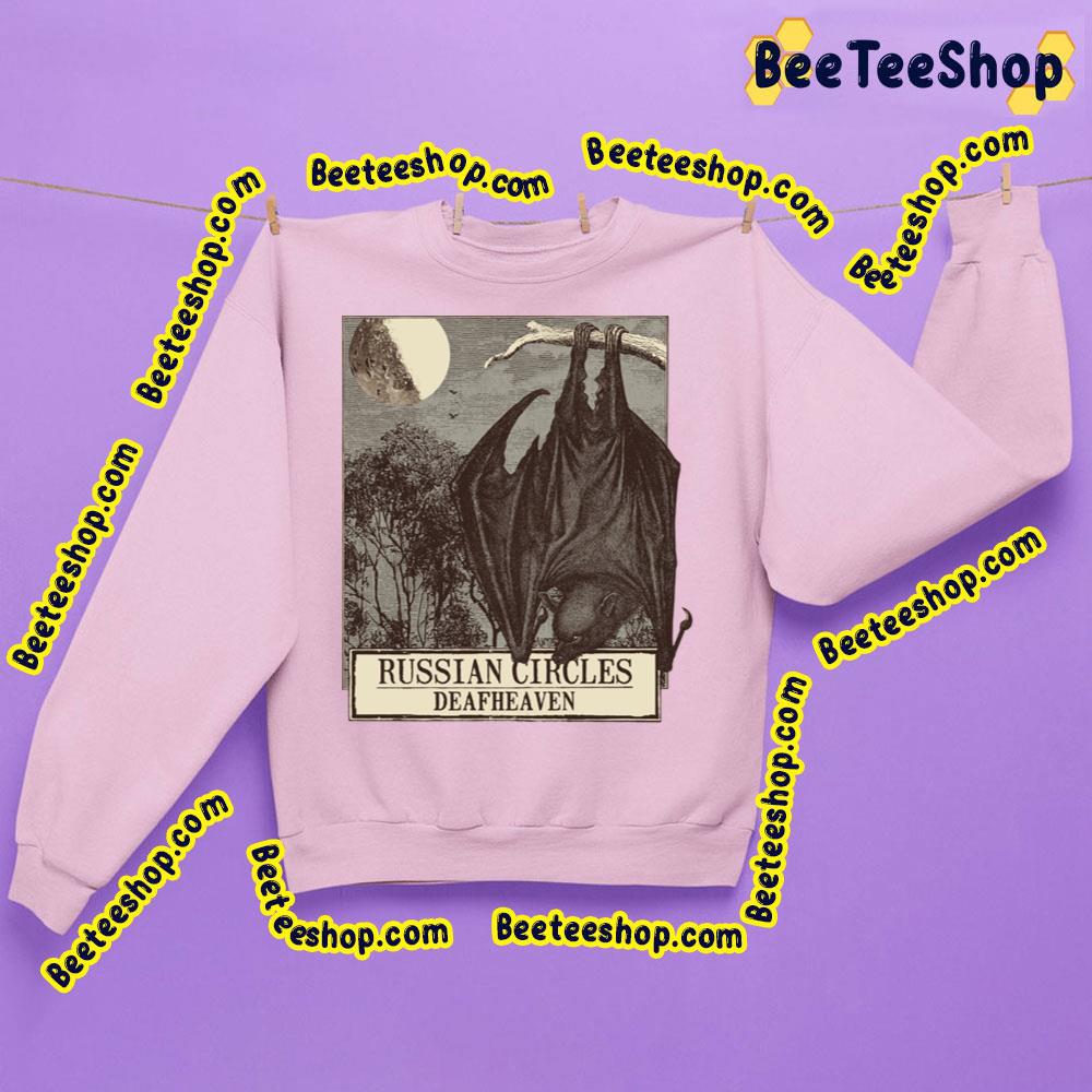 Russian Circles And Deafheaven Bat Trending Unisex Sweatshirt Russian Circles And Deafheaven Bat Trending Unisex Sweatshirt