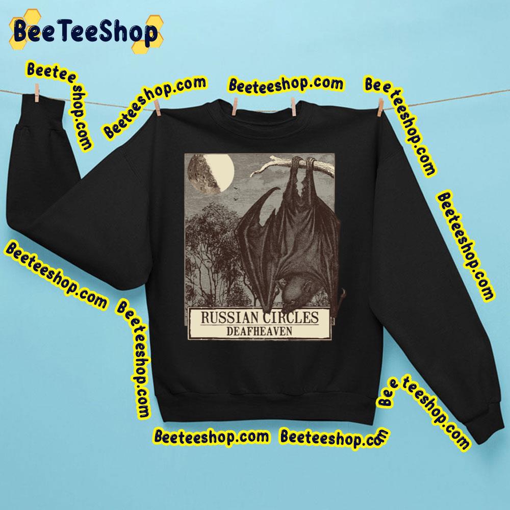 Russian Circles And Deafheaven Bat Trending Unisex Sweatshirt Russian Circles And Deafheaven Bat Trending Unisex Sweatshirt