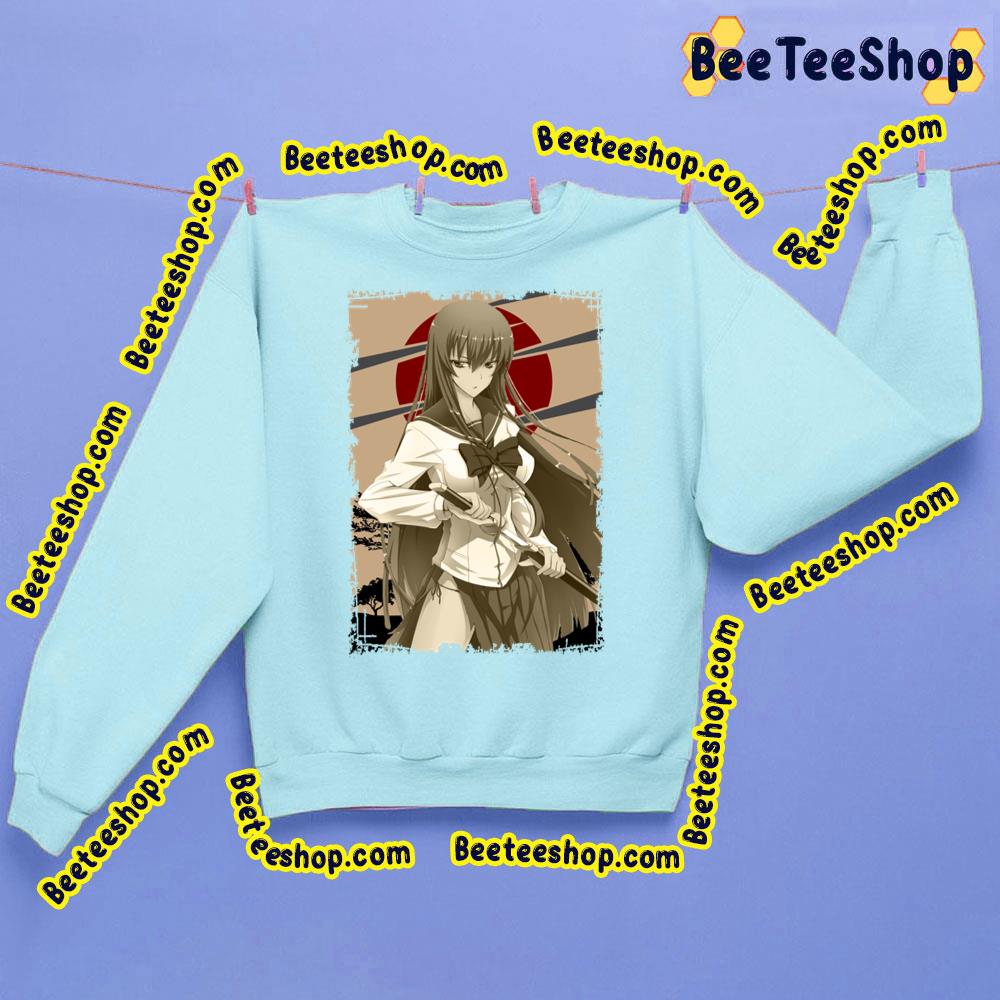 Saeko Busujima Highschool Of The Dead Retro Landscape Design Trending Unisex Sweatshirt Saeko Busujima Highschool Of The Dead Retro Landscape Design Trending Unisex Sweatshirt